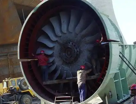 電廠(chǎng)引風(fēng)機部件更換冠航手拉葫蘆精準定位安裝